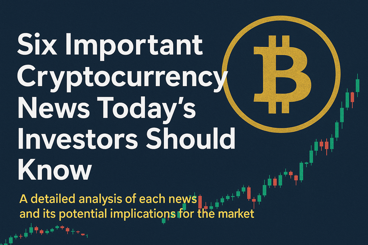 شش خبر مهم امروز دنیای رمزارزها که سرمایهگذاران باید بدانند