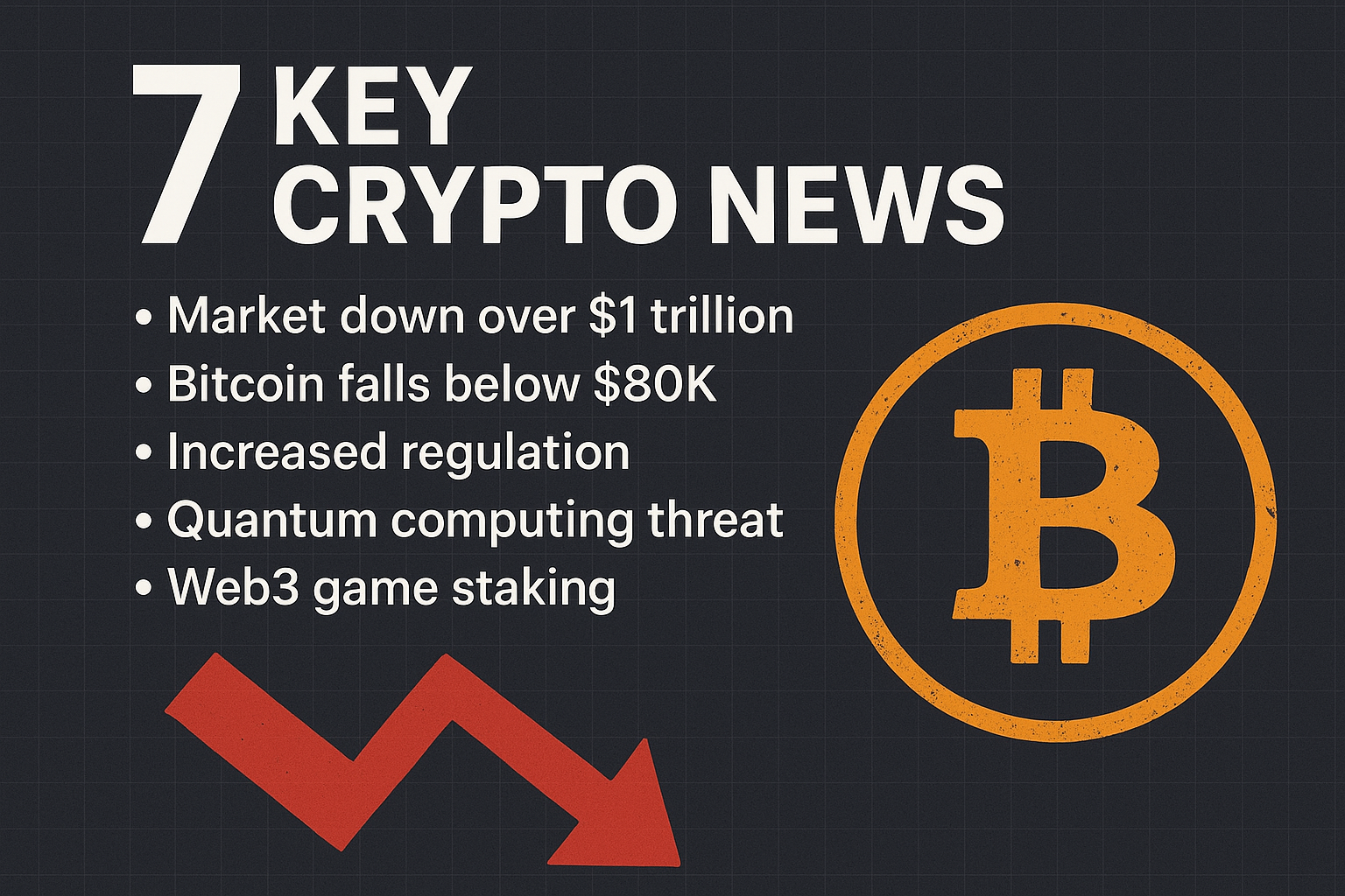 هفت خبر تاثیرگذار امروز کریپتو: بازار، مقررات، فناوری