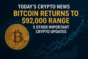 بازگشت بیت‌کوین به کانال ۹۲ هزار دلار و ۵ خبر مهم که باید امروز درباره کریپتو بدانید