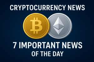 هفت خبر مهم امروز دنیای ارز دیجیتال — نشانه‌های نوسان، فرصت یا خطر؟