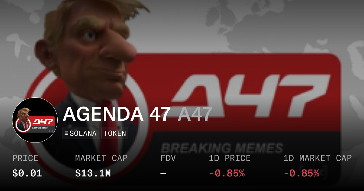 ارز دیجیتال آجندا 47 (AGENDA 47) چیست؟