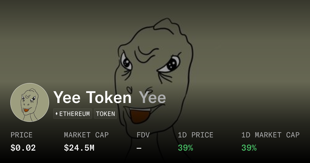 ارز دیجیتال یی توکن (Yee Token) چیست؟