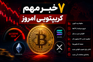 ۷ خبر مهم بازار ارزهای دیجیتال امروز | سقوط بیت کوین، خروج سرمایه از ETFها و نگرانی معامله‌گران